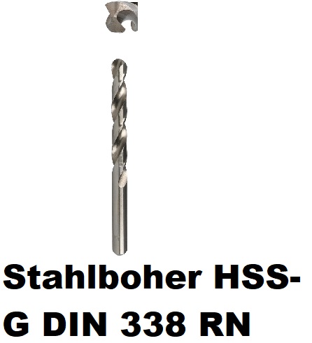 HSS Metallbohrer/Spiralbohrer Standbohrmaschine Drehbank DIN345 Ø 24mm MK3 