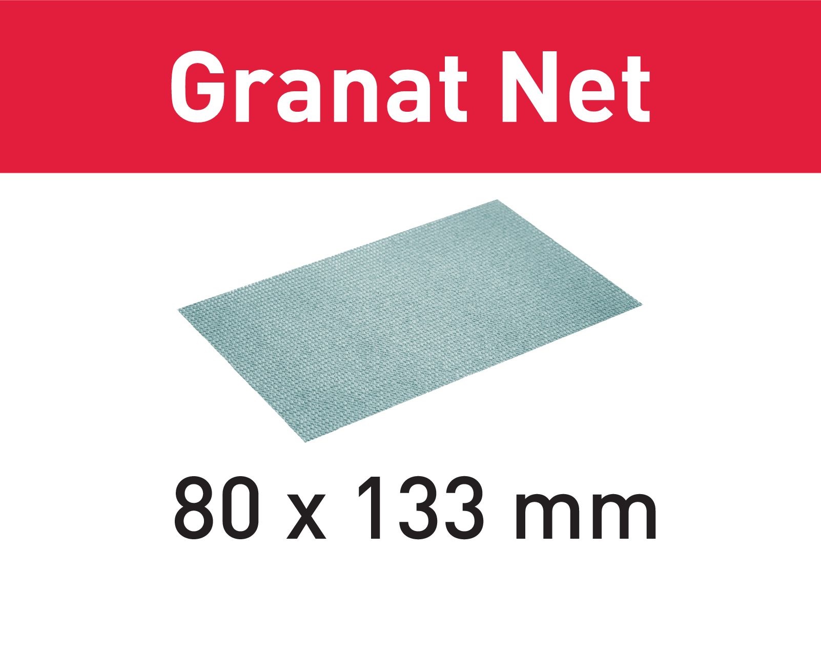 GRANAT NET 80x133 für Spachtel, Füller, Farben, Lacke, stark staubende Untergründe GRANAT NET 80x133 für Spachtel, Füller, Farben, Lacke, stark staubende Untergründe