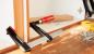 Preview: Bessey Temperguss-Schraubzwinge TGRC 100S12 mit bewährtem Holzgriff