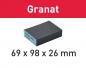 Preview: Festool Schleifblock Granat 69x98x26 120 GR/6 Nr. 201082