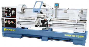 Bernardo Produktionsdrehmaschine mit digitaler Positionsanzeige Titan 660x1500 Nr. 03-1350XL