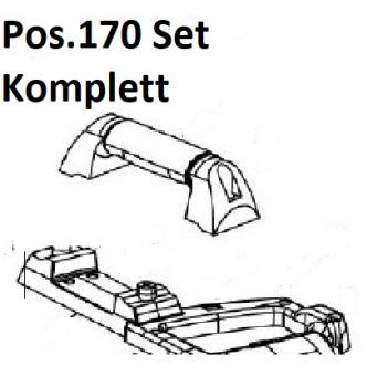 Griff Komplett Pos.172 und 166 für KAP305JL