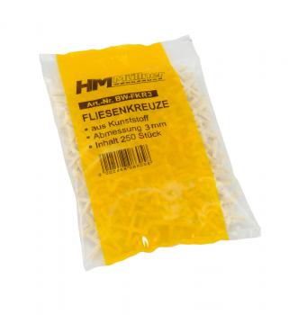 HM-Müllner Fliesenkreuze 3,0 mm 250 Stück Nr. BW-FKR3
