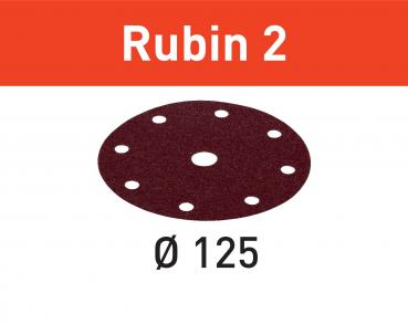 Festool Schleifscheiben RUBIN 2 STF D125/8 P80 RU2/50 Nr. 499095