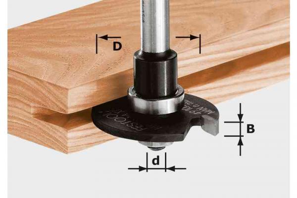 Festool Scheibennutfräser HW D40x4  Nr. 491059