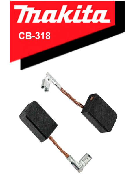 Makita Kohlebürsten-Paar – Ersatzbürsten Mit Drahtleitung – Passend Für BDF452, BHP451, BTD140, BJS130 U.v.m.