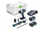 Festool Akku-Schlagbohrschrauber QUADRIVE TPC 18/4 5,0/4,0 I-Plus Nr. 577651